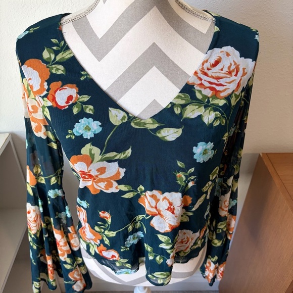 Cloud & Sky Floral Shirt - Picture 4 of 7